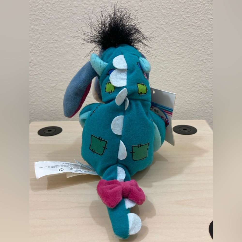 Disney Eeyore Halloween Dinosaur Costume Mini Bean Bag Plush Collectible - Picture 3 of 8